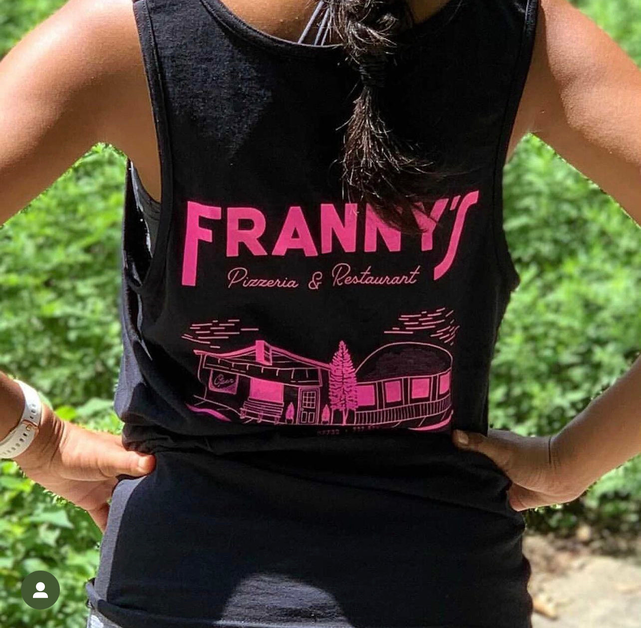 TANK - FRANNY'S OG PIZZA PLATE STAFF TANK