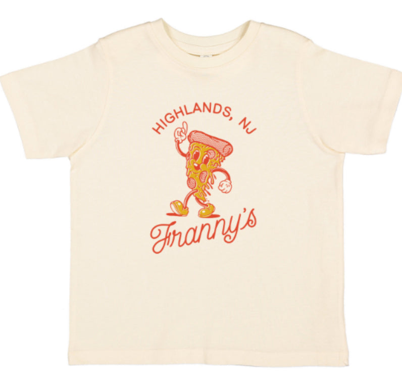 KIDS - NATURAL TEE + LITTLE FRANNY