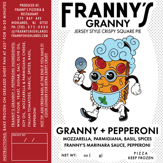 FRANNY'S FROZEN GRANNY + PEPPERONI