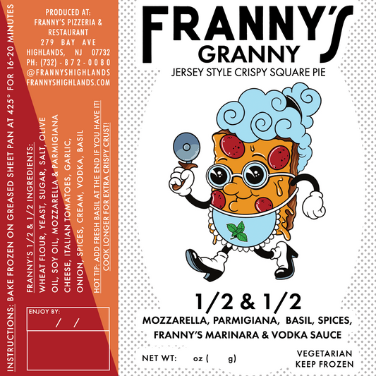 FRANNY'S 1/2 & 1/2 FROZEN GRANNY PIE
