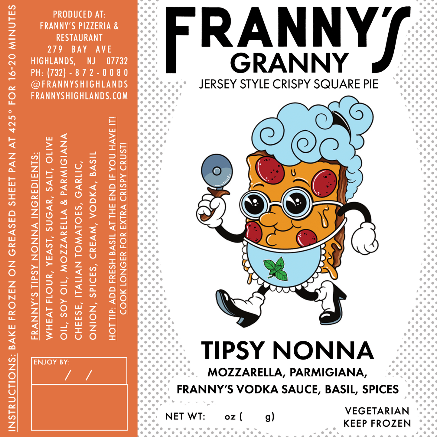 FRANNY'S FROZEN GRANNY - TIPSY NONNA