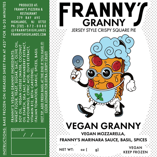 FRANNY'S FROZEN VEGAN GRANNY